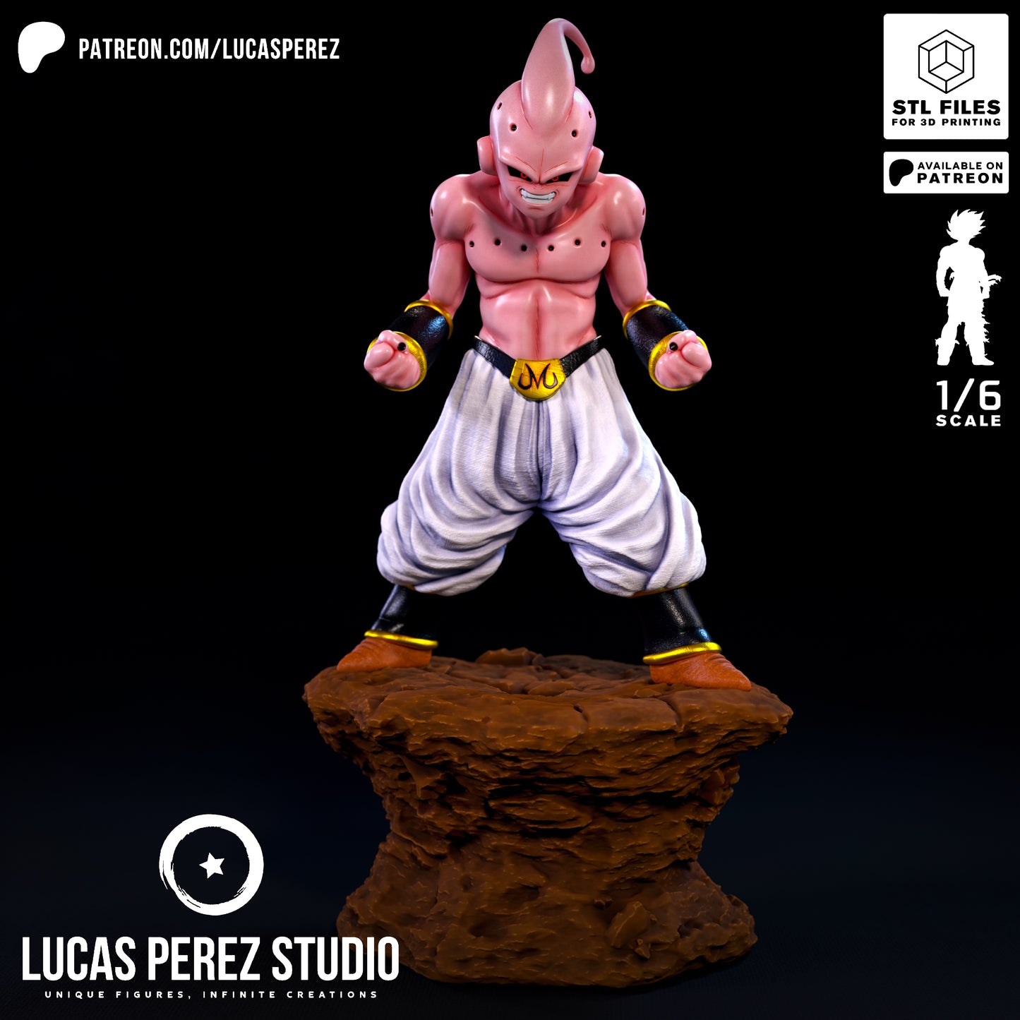 Kid Buu 1/6 - Lucas Perez Studio
