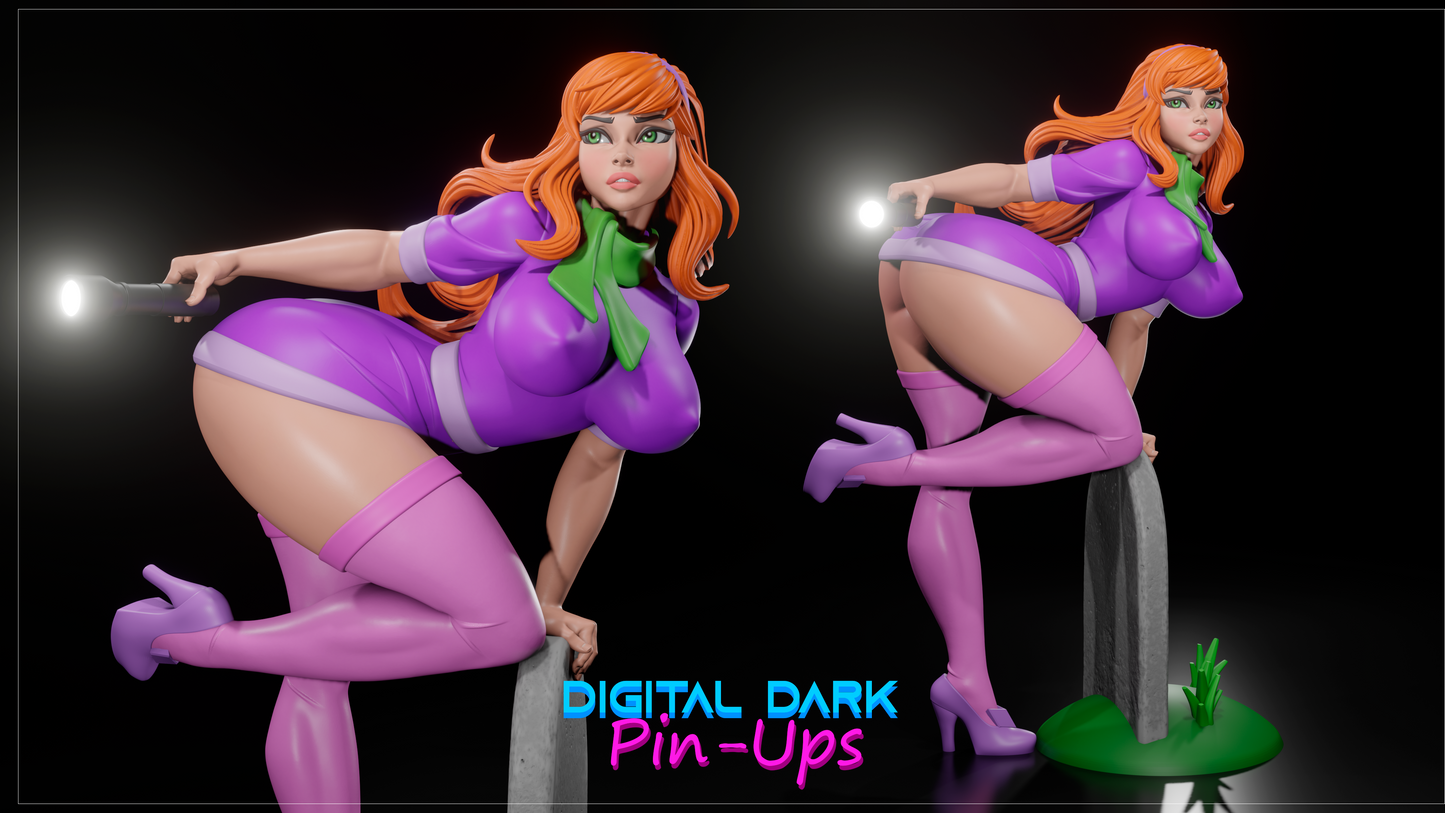 Daphne - Digital Dark Pin-ups