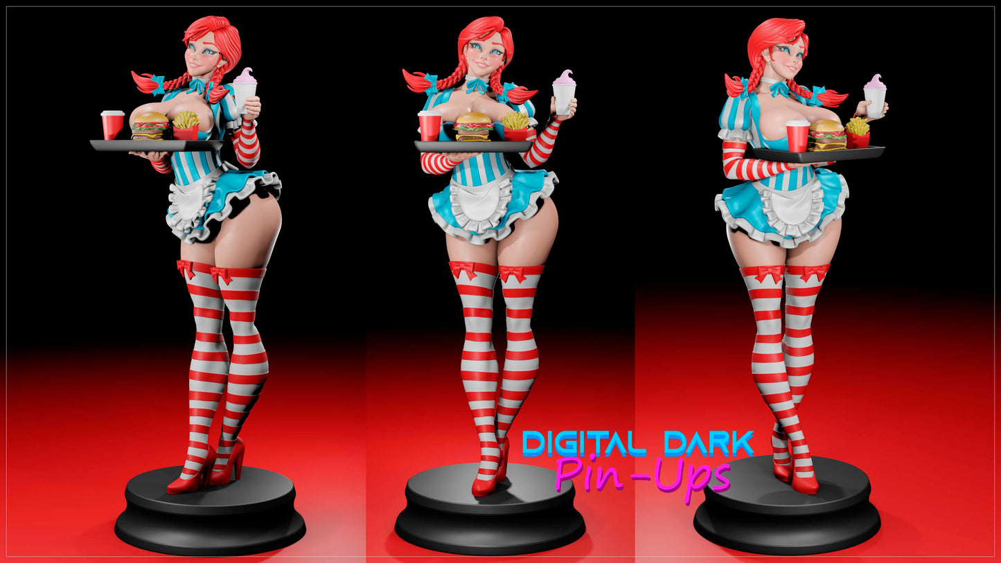 Wendy's - Digital Dark Pin-ups