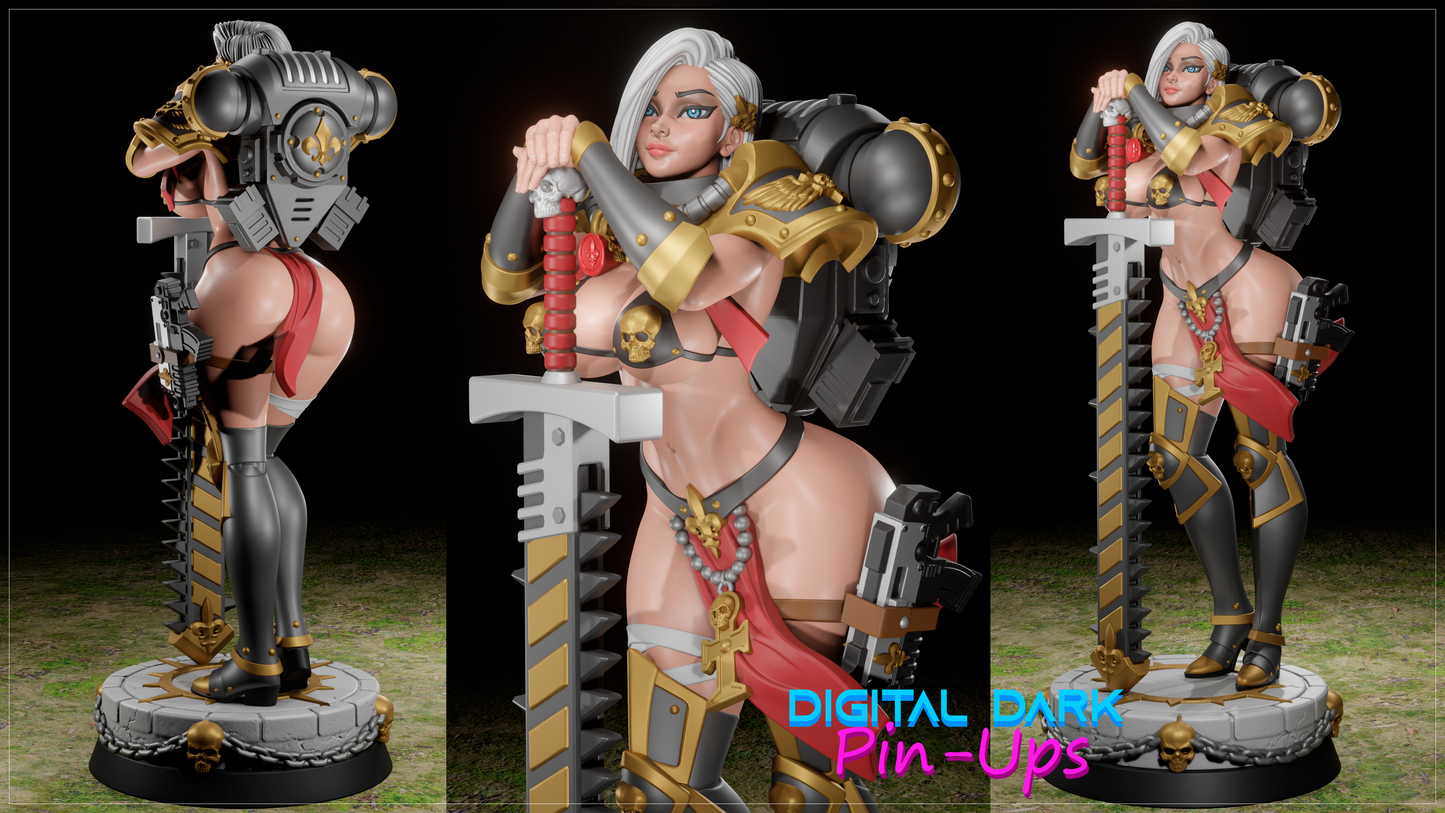 Battle Thick - Digital Dark Pin-ups