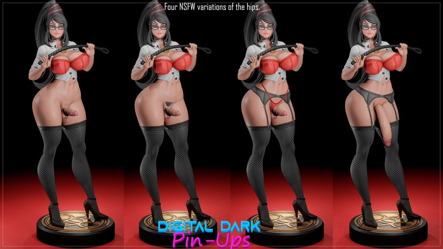 Futa Bayoneta - Digital Dark Pin-ups