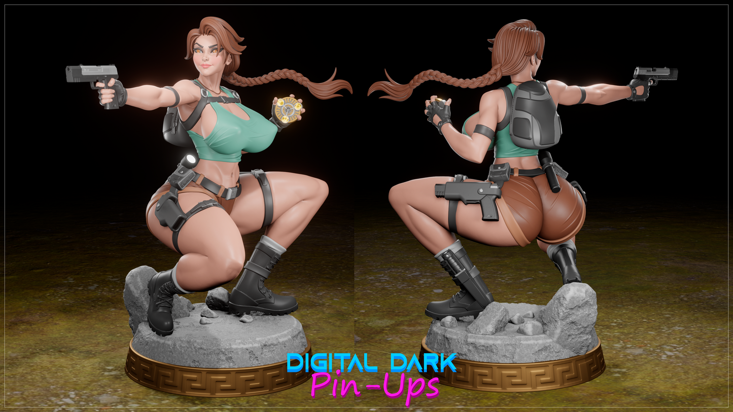 Lara Croft - Digital Dark Pin-ups