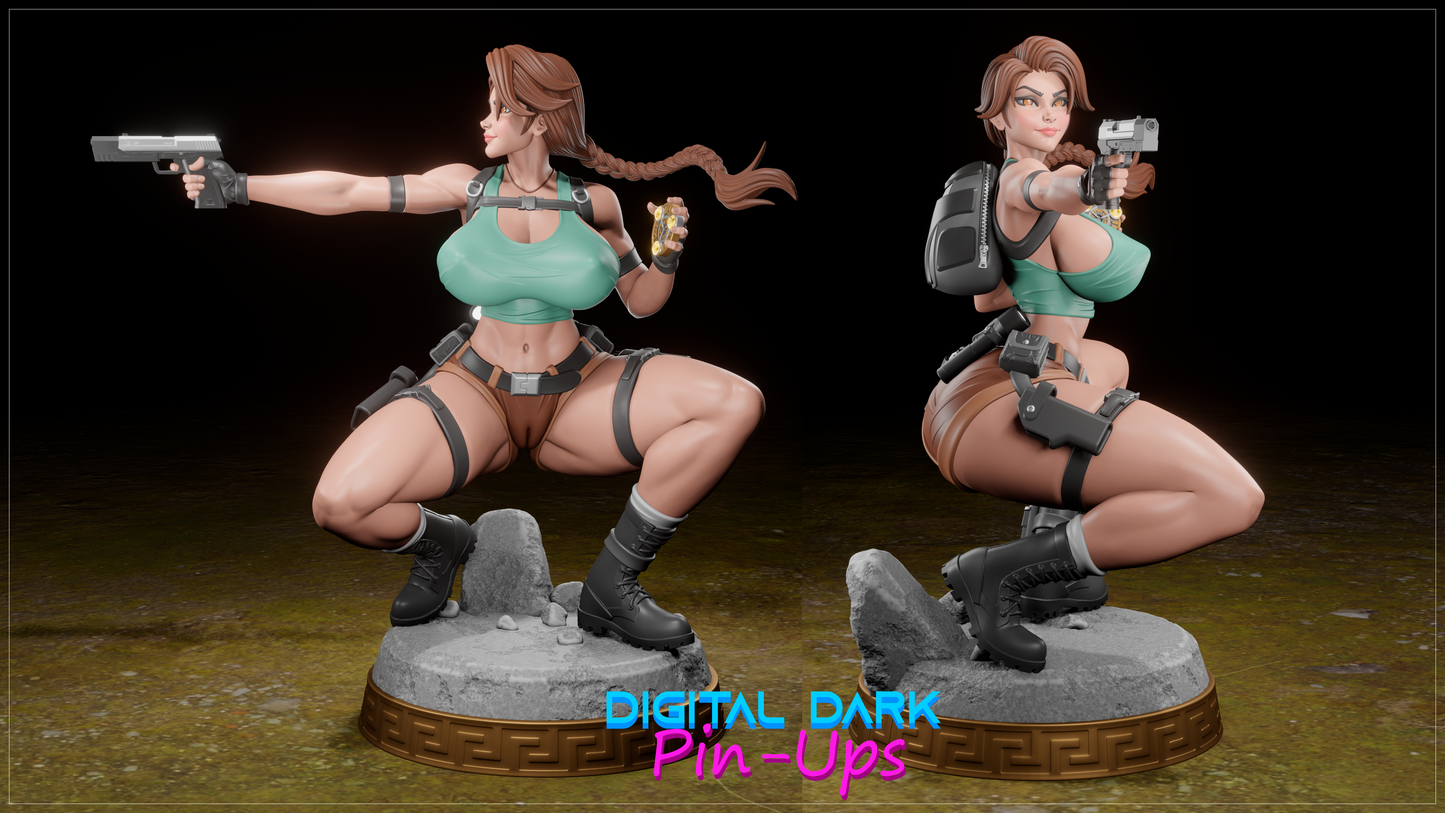 Lara Croft - Digital Dark Pin-ups