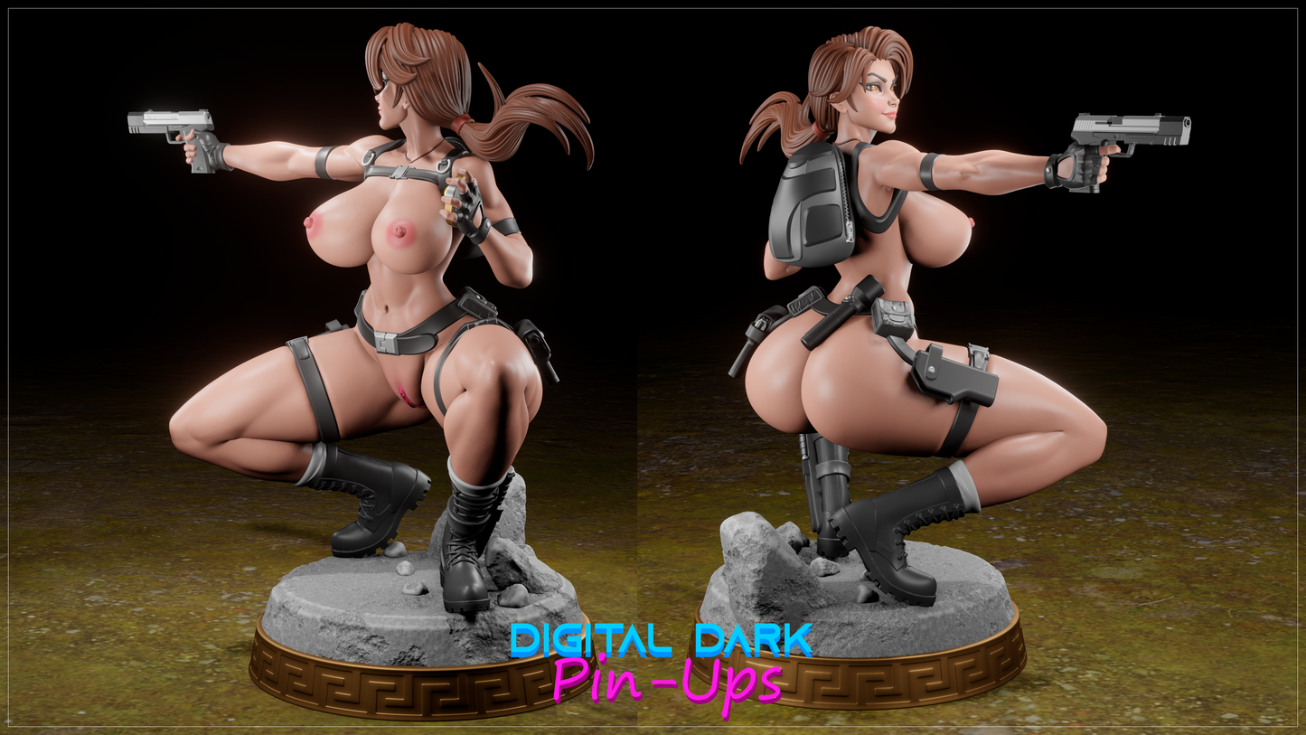 Lara Croft - Digital Dark Pin-ups