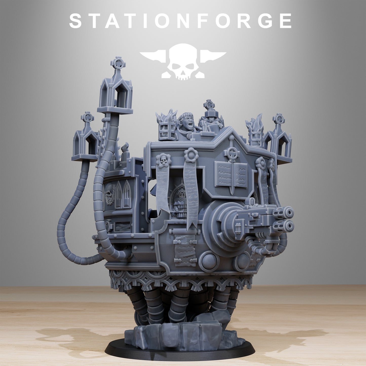 Vodalites Pulpit - StationForge - 28mm
