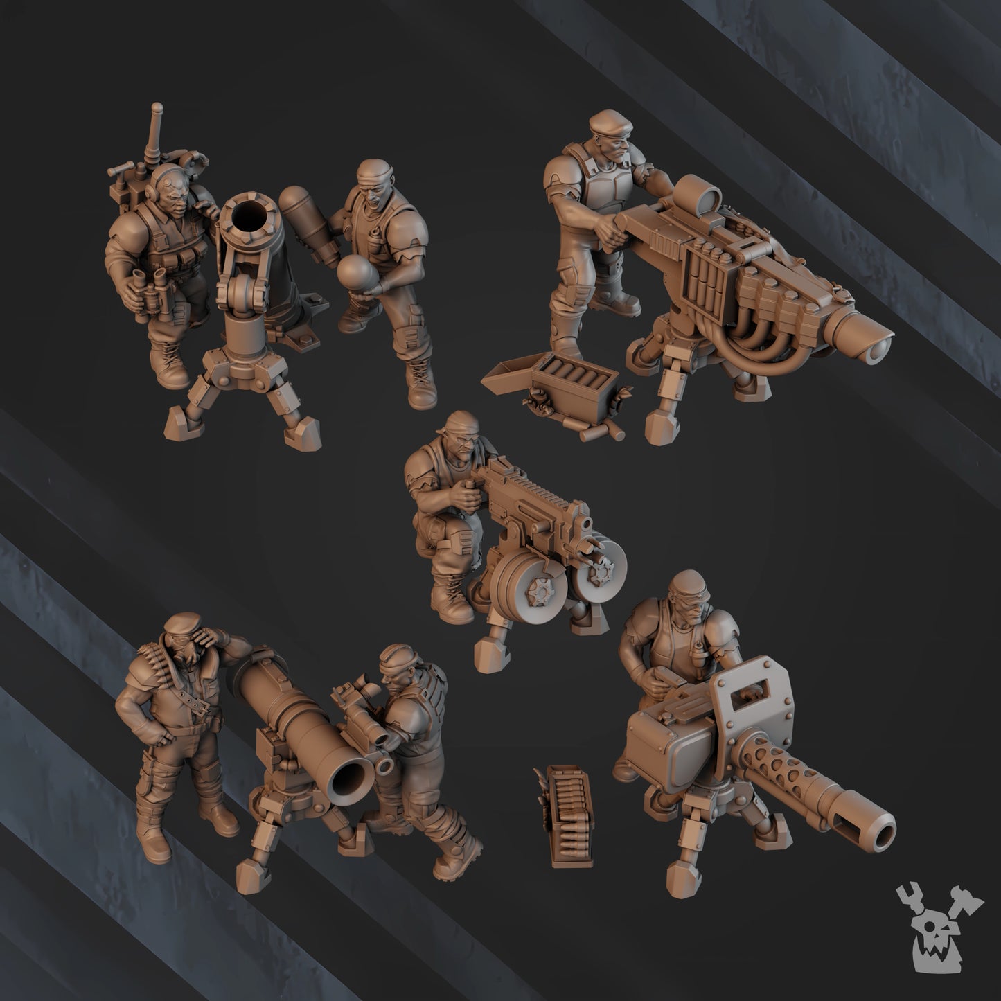 Green Hell Division Heavy Fire Support Squad - Dakkadakka