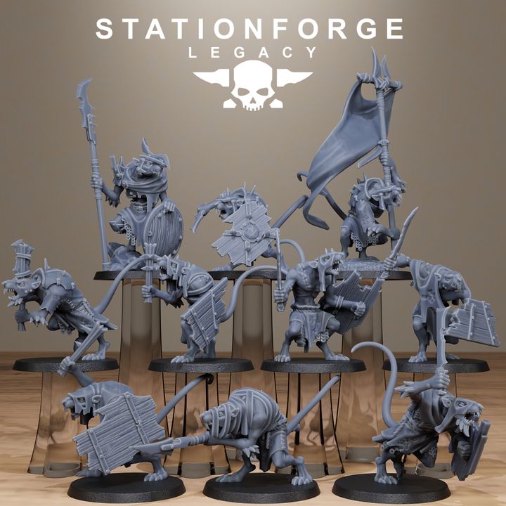 Rotfang Melee Infantry - StationForge Legacy - 28mm