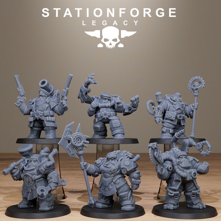 Ironvale Leaders - StationForge Legacy - 28mm