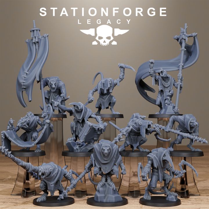 Rotfang Plague Bearers - StationForge Legacy - 28mm
