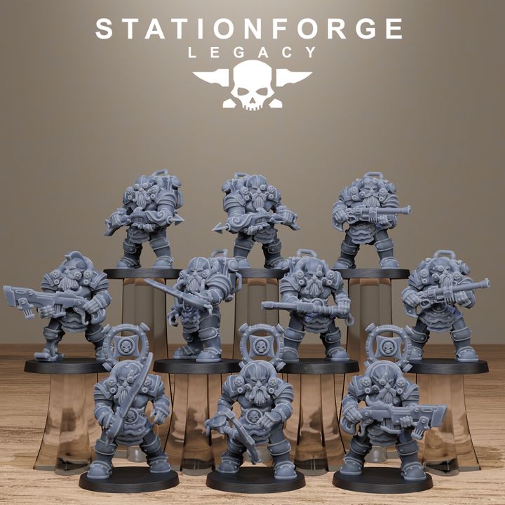 Ironvale infantry - StationForge Legacy - 28mm