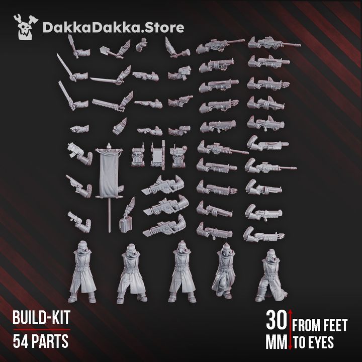 2nd Death Division Grenadier Assembly Kit - Arms And Weapons - Bits - Dakkadakka