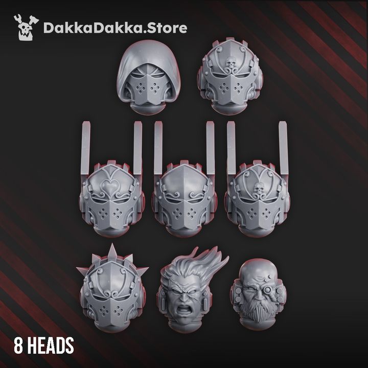 Crimson Wings Tactical - Heads - Bits - Dakkadakka