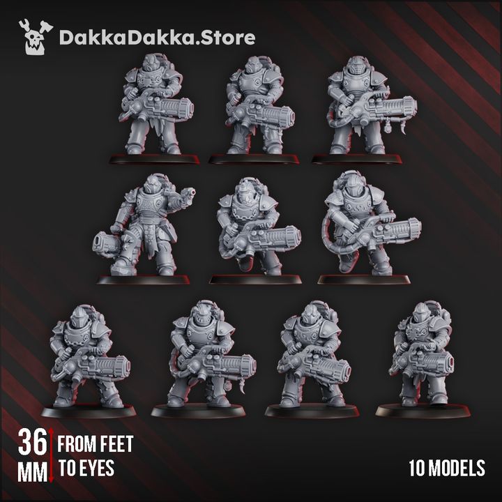 Ignisaurus Clan Team Pulsarum - Dakkadakka