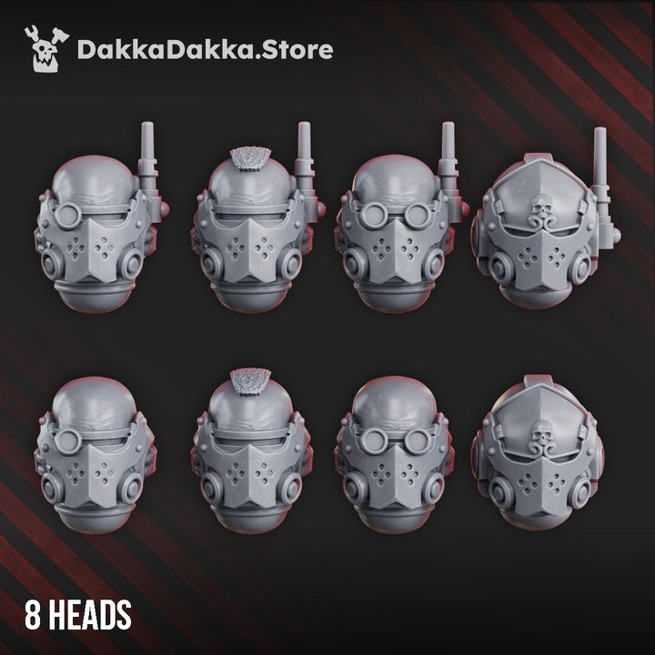 Crimson Wings Recon - Heads - Bits - Dakkadakka