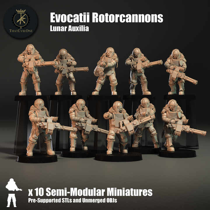 Lunar Auxilia Modular Evocatii - ThatEvilOne - 28mm