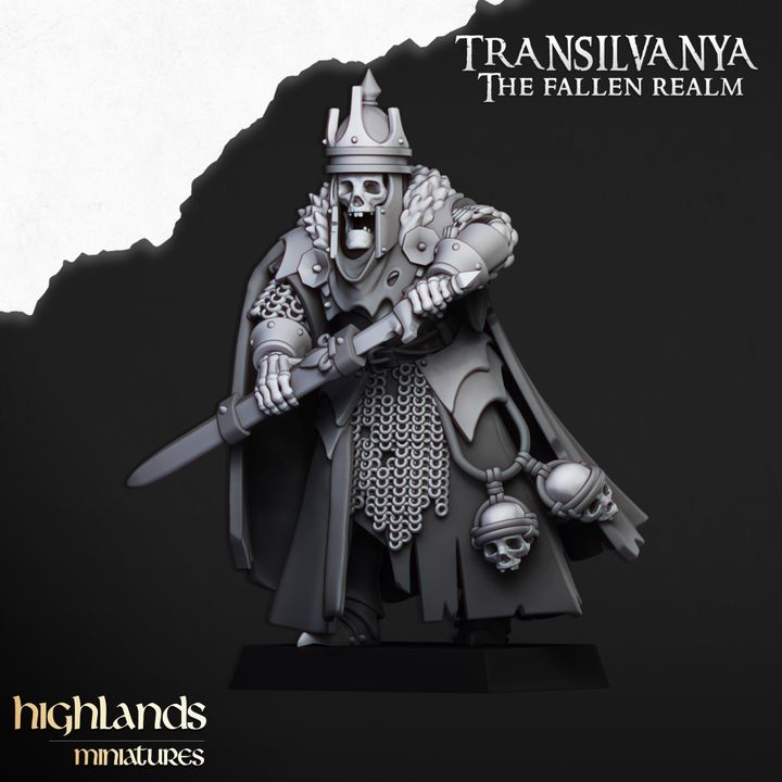Transilvanya - Skeletal Lord - Highlands Miniatures