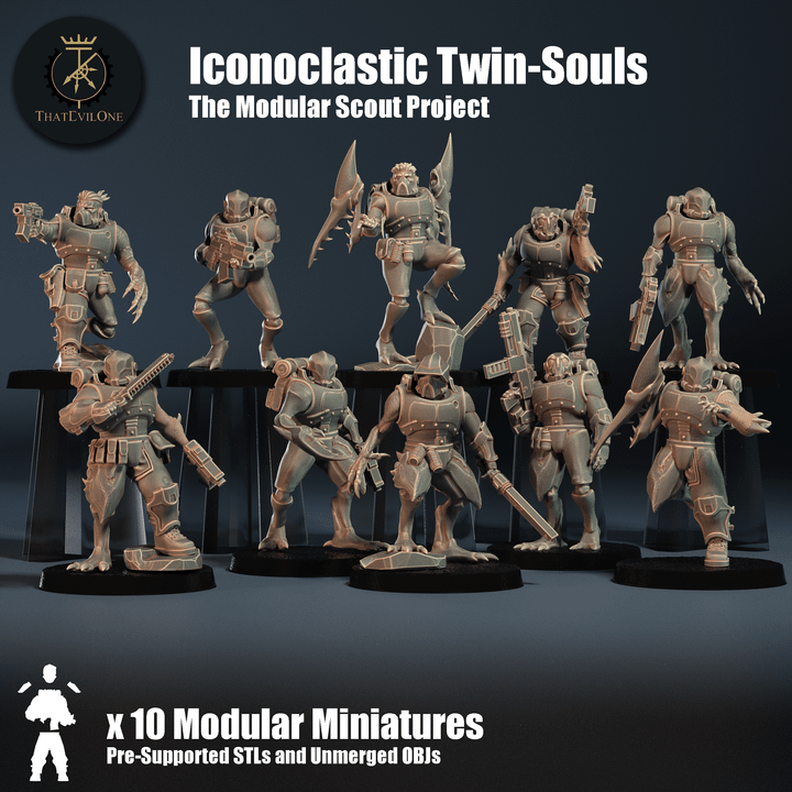The Modular Scout Project Twin-Souls - ThatEvilOne - 28mm