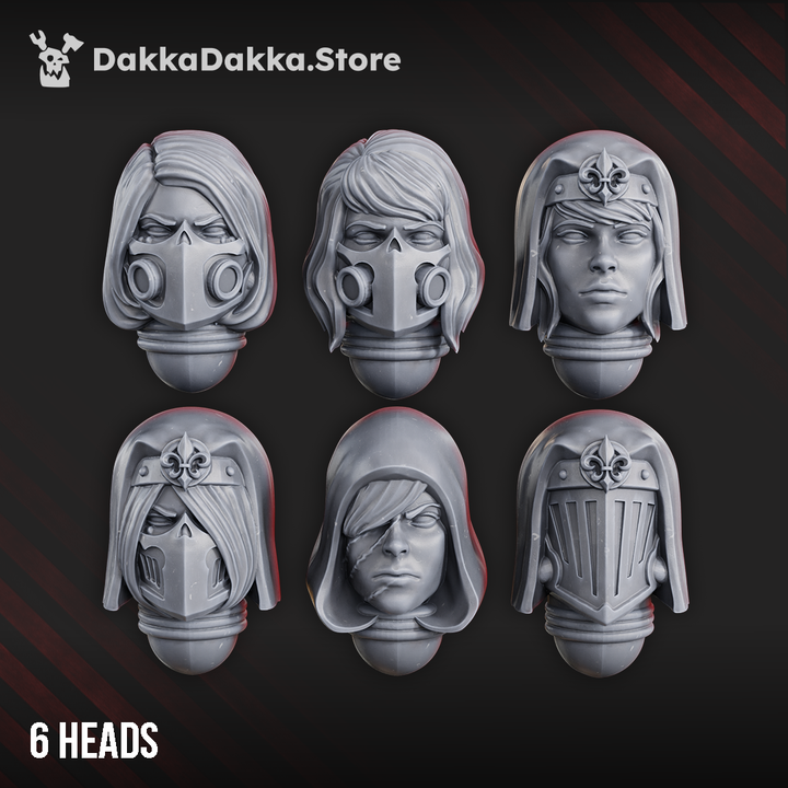 War Sisters Novice - Heads - Bits - Dakkadakka