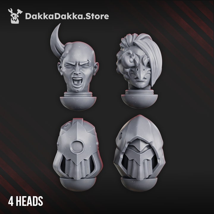 Airborne Witches - Heads - Bits - Dakkadakka