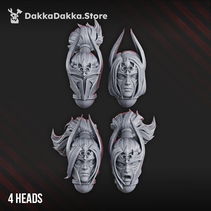 Moon Blades - Heads - Bits - Dakkadakka