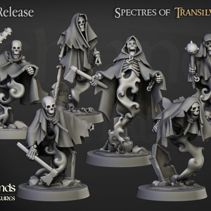 Transilvanya - Crypt Ghosts - Highlands Miniatures