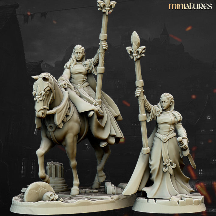 Gallia - Damsel of the Lady - Highlands Miniatures