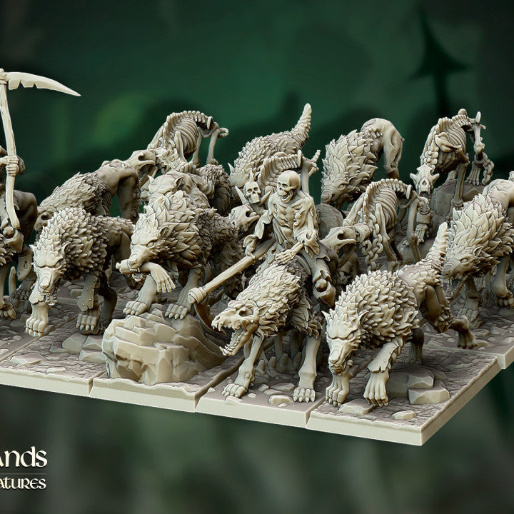 Transilvanya - Direwolves Unit - Highlands Miniatures
