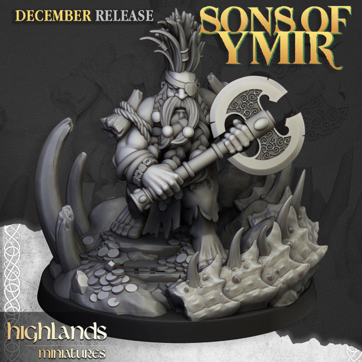 Dwarfs, Sons of Ymir - Dwarf Dragonseeker - Highlands Miniatures
