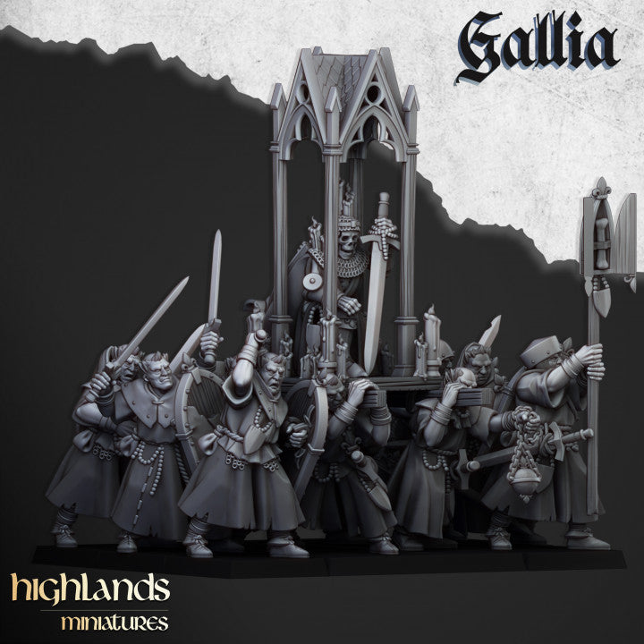 Gallia - Grail Pilgrims - Highlands Miniatures