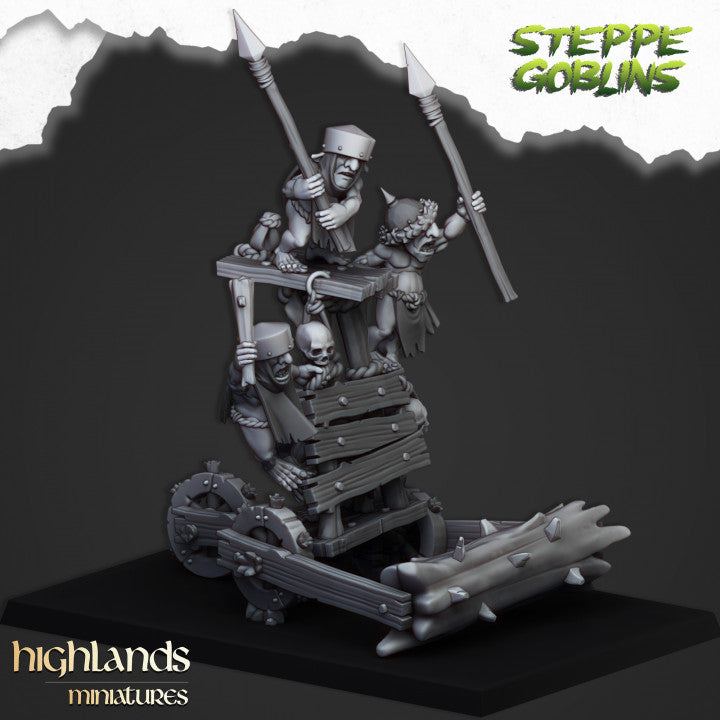 Orcs and Goblins - Steppe Goblors Roller - Highlands Miniatures