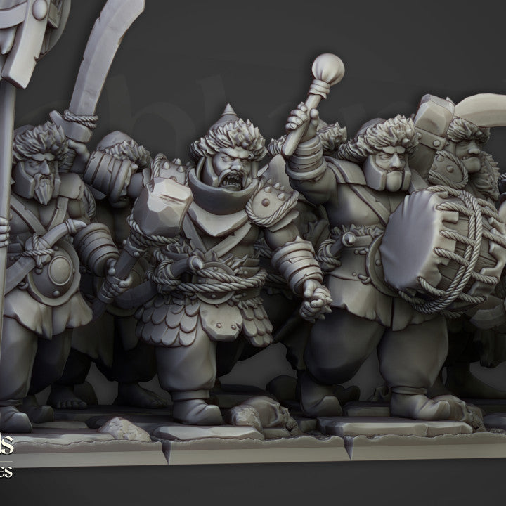 Orcs and Goblins - Khazarian Warriors - Highlands Miniatures