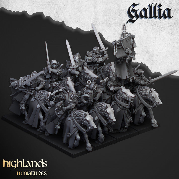 Gallia - Questing Knights - Highlands Miniatures