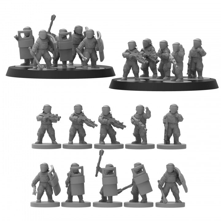 Smol Heckghost Security Teams - ThatEvilOne - 28mm