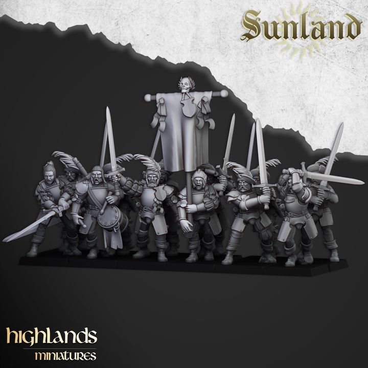 Sunland - Sunland Landsknechts - Highlands Miniatures