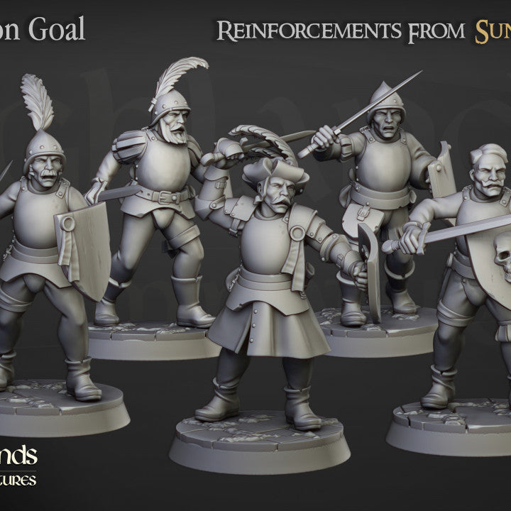 Sunland - Sunland Swordsmen - Highlands Miniatures