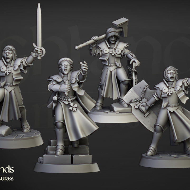 Sunland - Sisters and Mother Superior - Highlands Miniatures