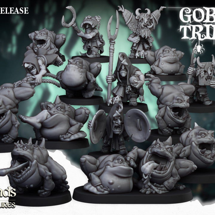 Goblins Tribes - Swamp Goblins Herd - Highlands Miniatures