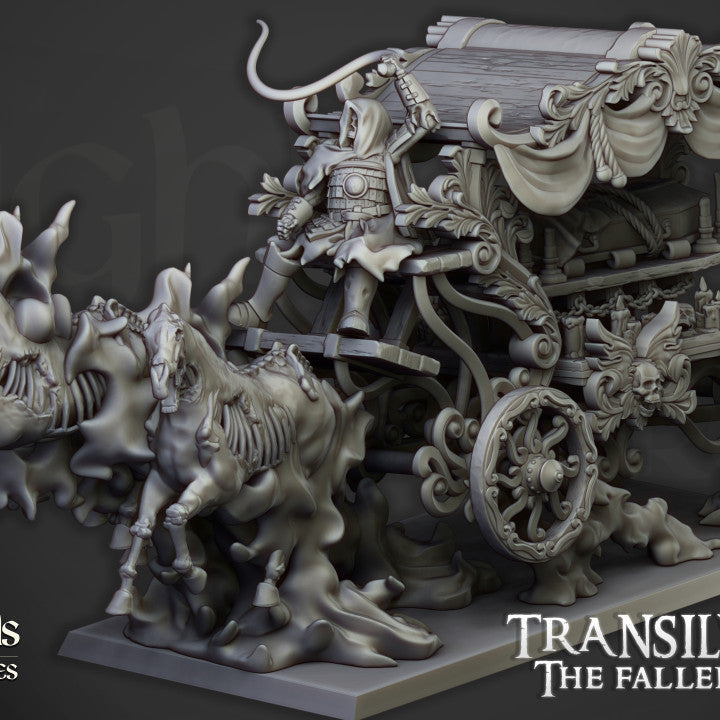 Transilvanya - Undead Boyar Chariot - Highlands Miniatures