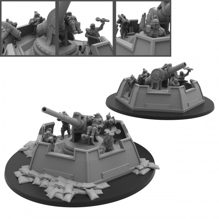 Roman Heavy AA Battery - ThatEvilOne - 28mm