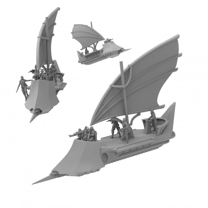 Elven Galleon - ThatEvilOne - 28mm