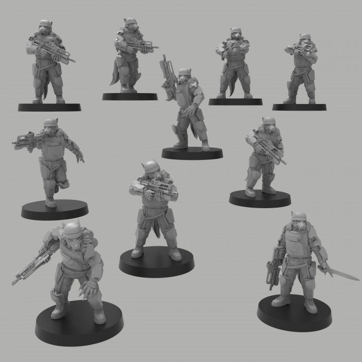 Unit 1341 "Vilkas" - ThatEvilOne - 28mm
