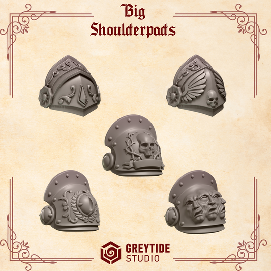 Big shoulder pads CL - Bits - GreyTide Studio