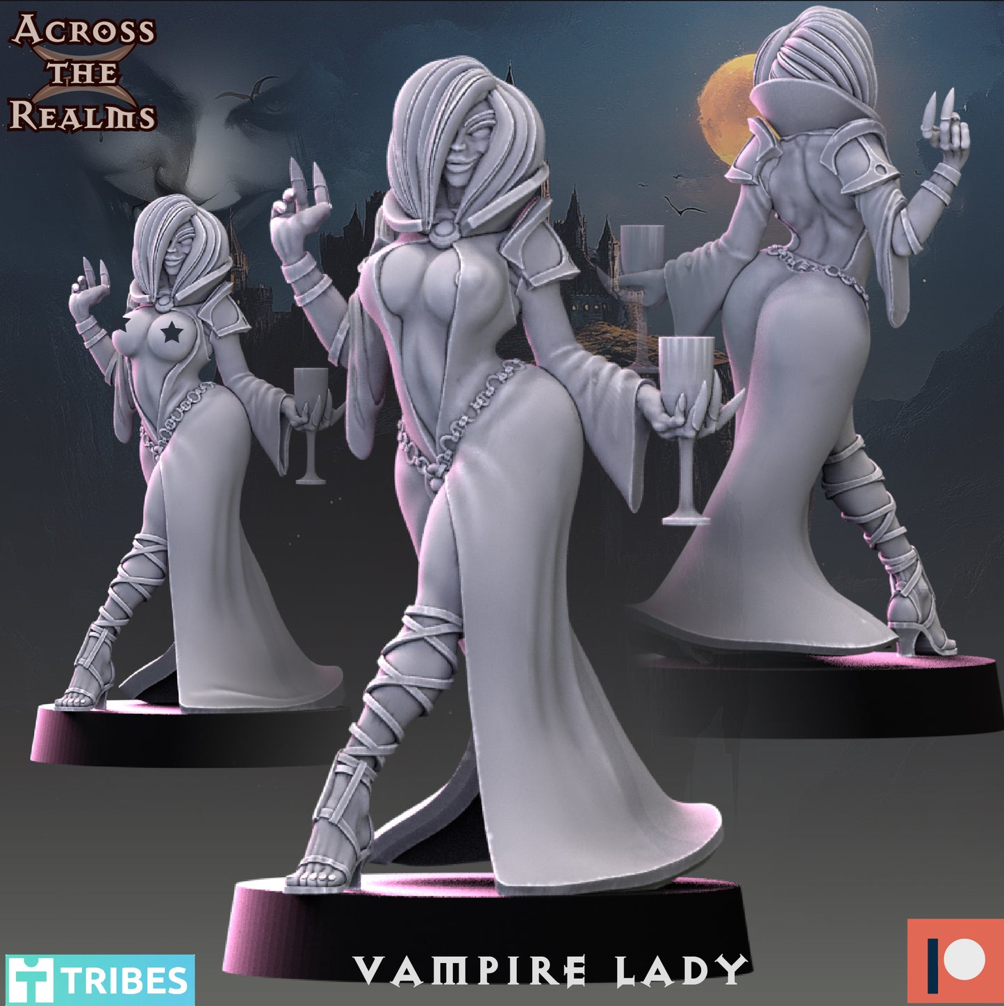 Vampire Lady - Pinup Corps - Across the Realms 32mm