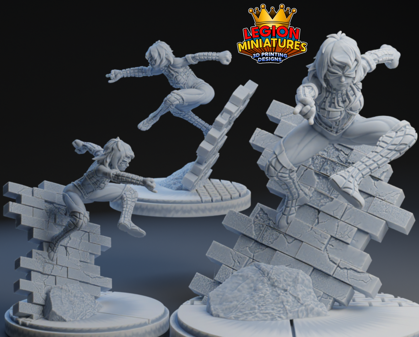 Ashley Spiderman - Legion Miniatures