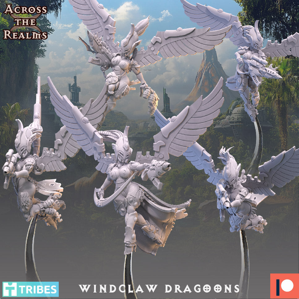 Windclaw Dragoons - Across the Realms 32mm