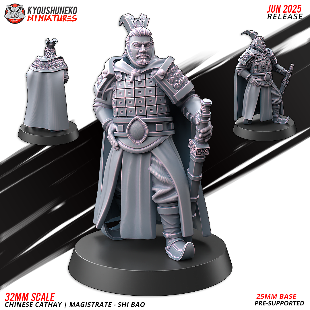 Magistrate - Shi Bao | Chinese Cathay - Kyoushuneko Miniatures