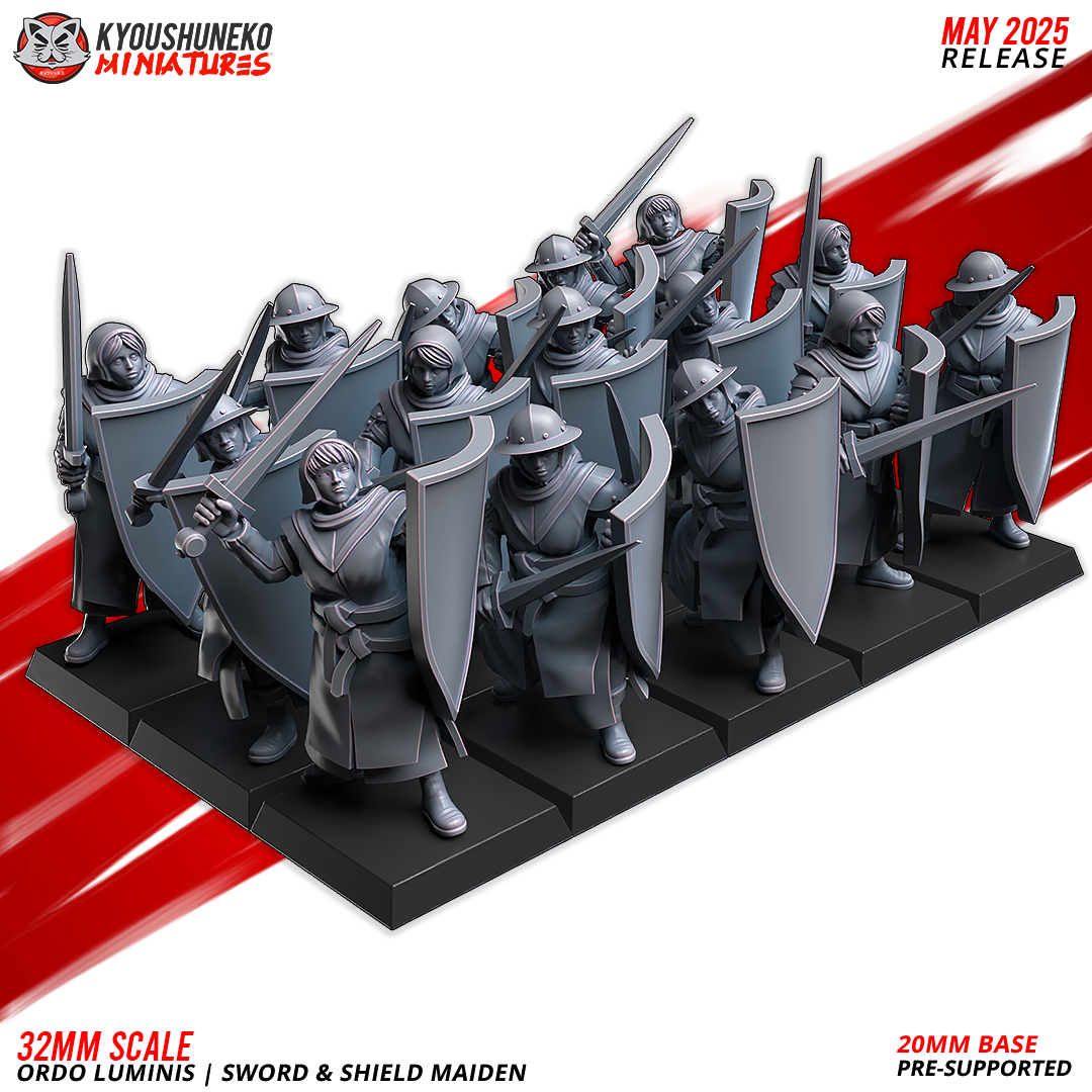 Ordo Luminis | Sword & Shield - Kyoushuneko Miniatures