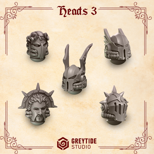 Heads 3 CL - Bits - GreyTide Studio