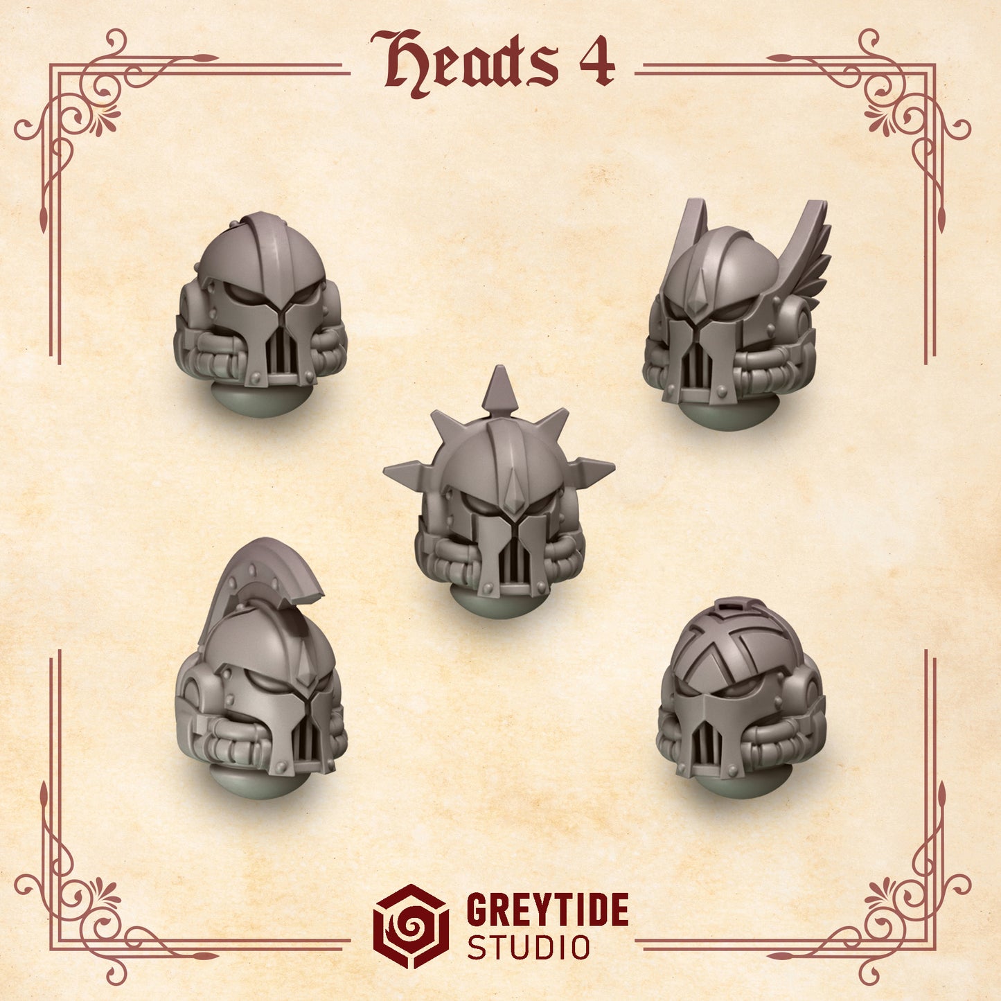 Heads 4 CL - Bits - GreyTide Studio