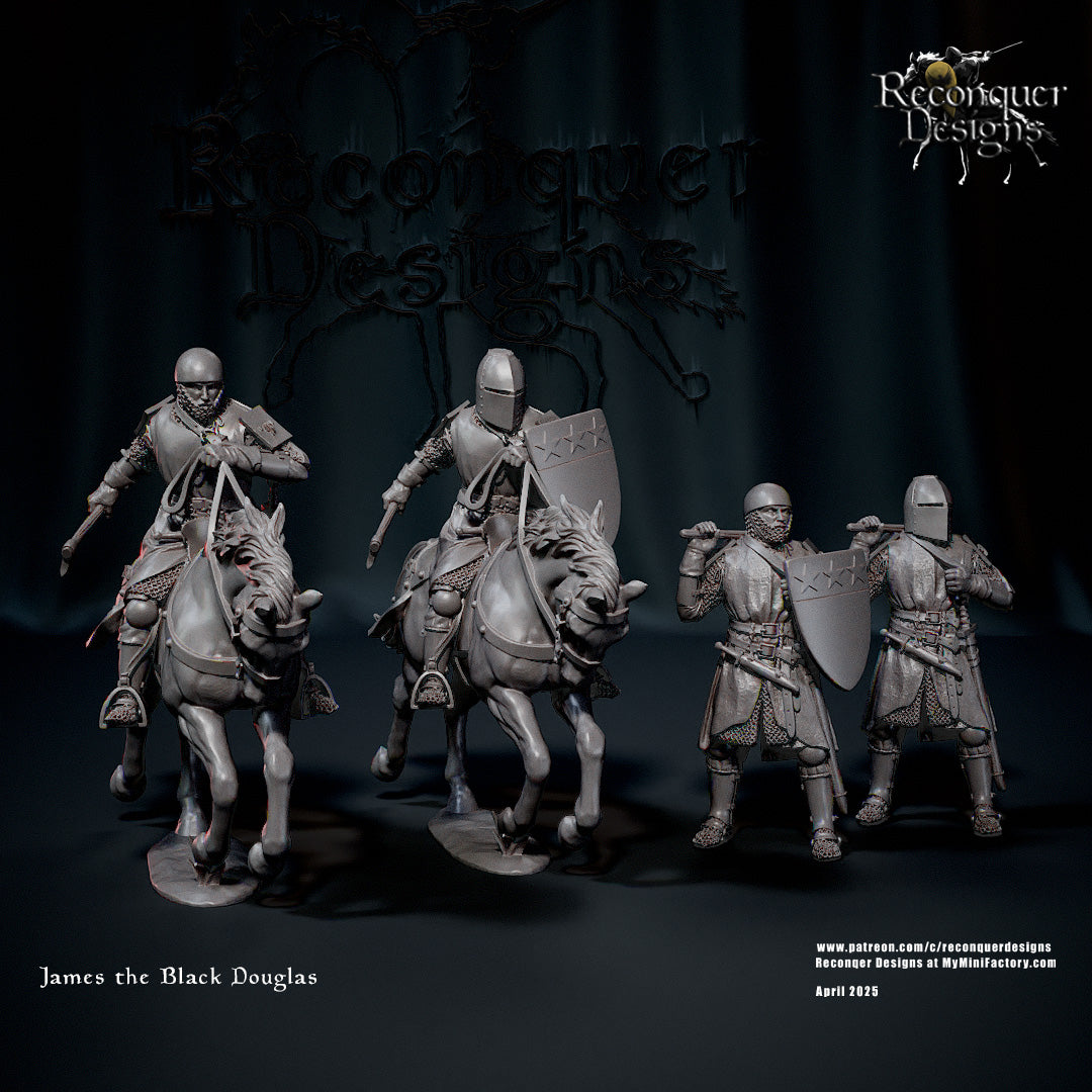 Sir James, the Black Douglas - Reconquer Designs